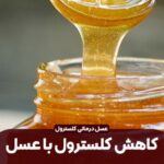 کاهش کلسترول با عسل